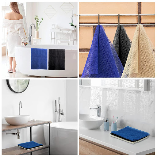 Title 2, African Nylon Bath Towel for Back Rub Decontami...