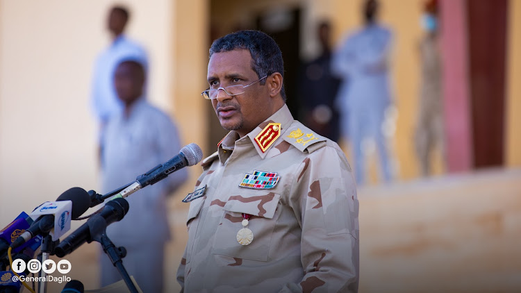 Rapid Support Forces Commander Mohamed Hamdan Dagalo