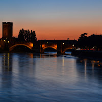 Verona al calar della sera di 