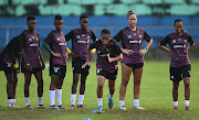 Banyana Banyana players during South Africa's training session in Montego Bay ahead of the international friendly against Jamaica.