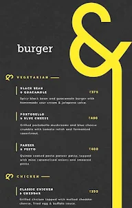 Bun & Only menu 1