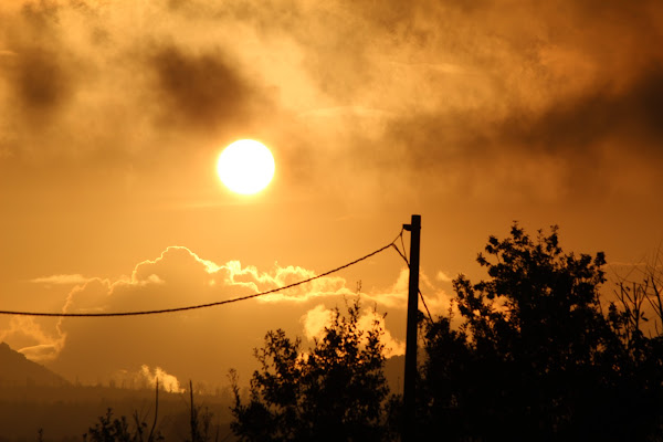 Tramonto rosso di sera di simone_macciocca