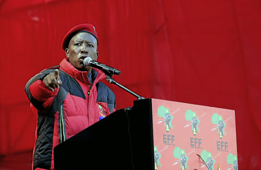 Councillors unhappy about EFF leader Julius Malema's decision to dock their salaries. / SANDILE NDLOVU