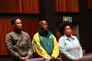 Kgopotso Louis Tshakoane Junior, Louis Tshakoane and Nkopane Tshakoane in the Palm Ridge magistrate’s court.