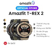 [Mã Elmaz10 Giảm 10% Đơn 500K] Đồng Hồ Thông Minh Amazfit T - Rex 2 | Gps | Nạp Dữ Liệu Bản Đồ | Pin Đến 24 Ngày