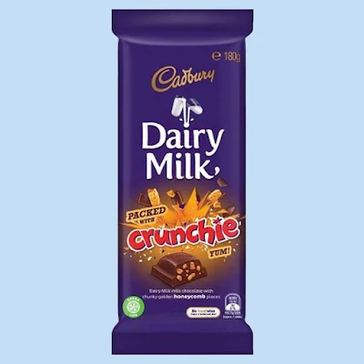 Cadbury Crunchie Dairy Milk - 180 gm