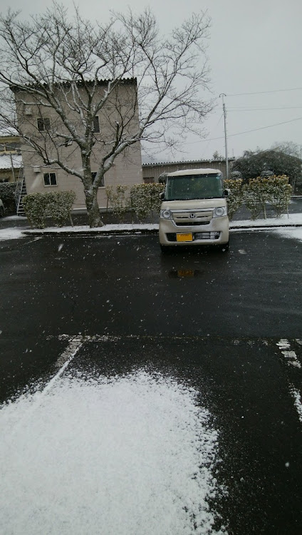 Nボックスの雪・大分県・山奥・アルトワークスに関するカスタム事例の投稿画像1枚目
