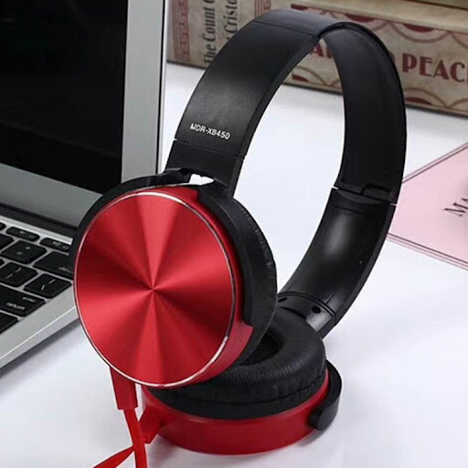 Title 8, Head-mounted stereo bass headset. Experience im...