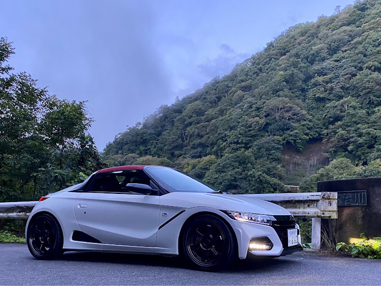 S660の44G・ヨンヨンジー！・車高調整・アブソリュートDS next sport・TE37に関するカスタム事例の投稿画像1枚目