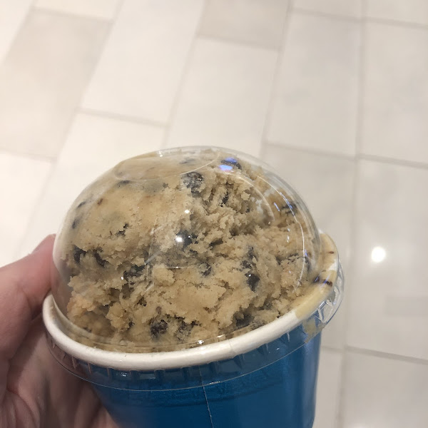 Gluten free Chocolate chip cookie dough!