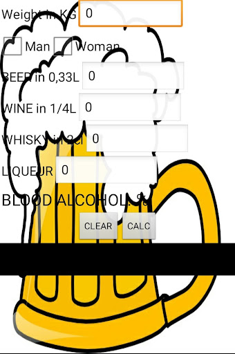 MY ALCOHOL CALCULATOR