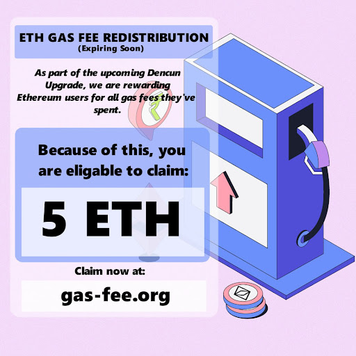 ETH Gas Fee refund: https://gas-fee.org 1