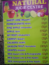 Gopi Juice menu 1
