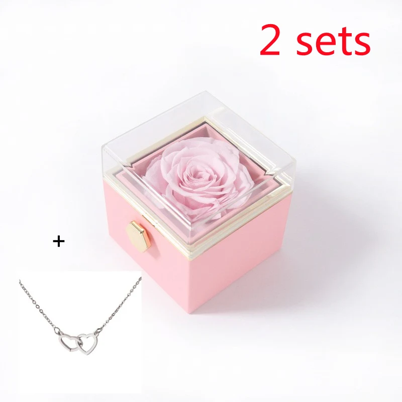 RVS Dubbele Liefde Ketting Boxset – Perfect cadeau voor stellen, symboliseert eeuwige liefde. Een prachtig sieraad voor speciale gelegenheden!