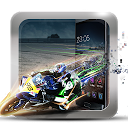 Descargar la aplicación Racing Motorcycle Theme: Speed with neon  Instalar Más reciente APK descargador