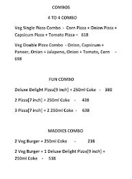 The Domes Pizza menu 4