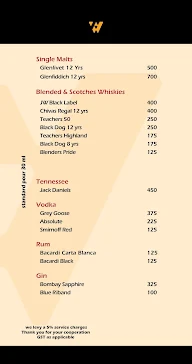 Firewater  Kitchen & Bar menu 2