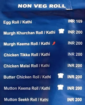 Choolah (Pure Veg) menu 