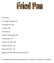 Fried Pan menu 1