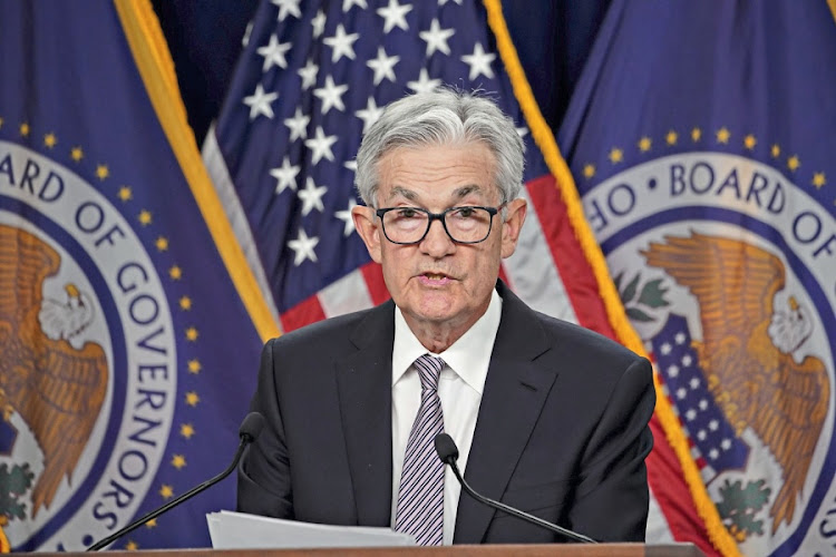 Jerome Powell. Picture: AL DRAGO/BLOOMBERG