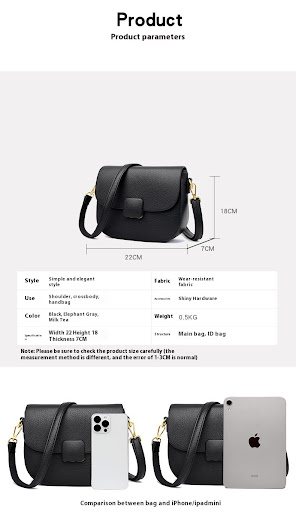 Title 5, Womens All-match Shoulder Messenger Small Squa...