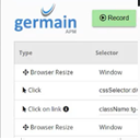 Selenium Click Recorder (RPA bot) chrome extension