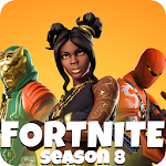 Cover Image of Télécharger Battle Royale Season 8 HD Wallpapers 8.0 APK