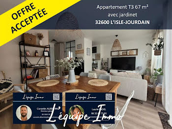 appartement à L'Isle-Jourdain (32)