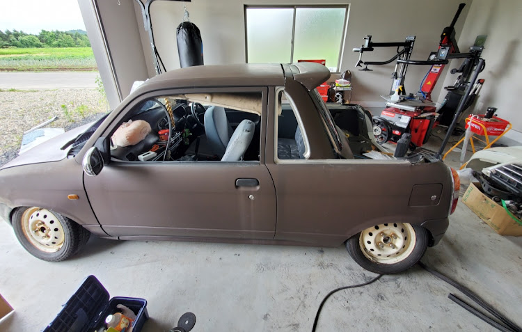 ミラのロワードコネクション・DIY・トラック仕様・l700 ミラに関するカスタム事例の投稿画像8枚目