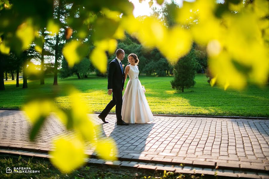 Fotografo di matrimoni Varvara Pashkelevich (barbraflame). Foto del 3 novembre 2015