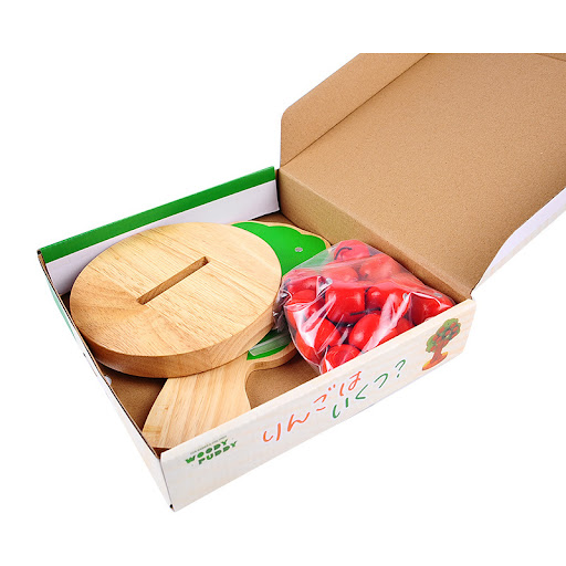 Title 4, Wooden Magnetic Apple Tree Treasure Early Educa...