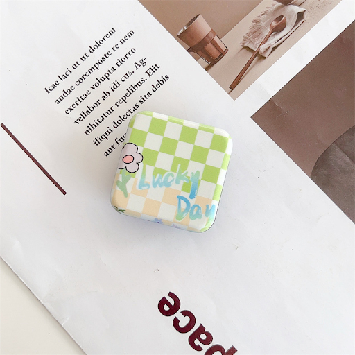 Title 13, Small Retro Phone Case Mirror Bracket Vintage S...