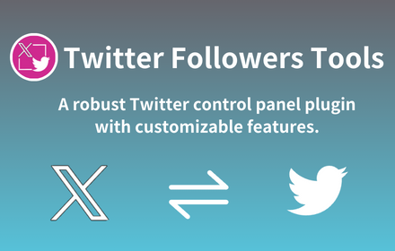 Twitter UI - Control Panel For Twitter small promo image