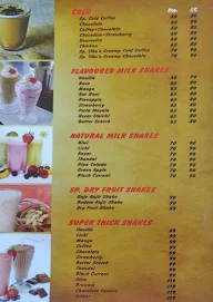 Tiku's cafe & ice cream menu 4