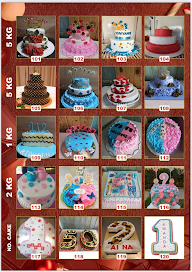 Cake King menu 3