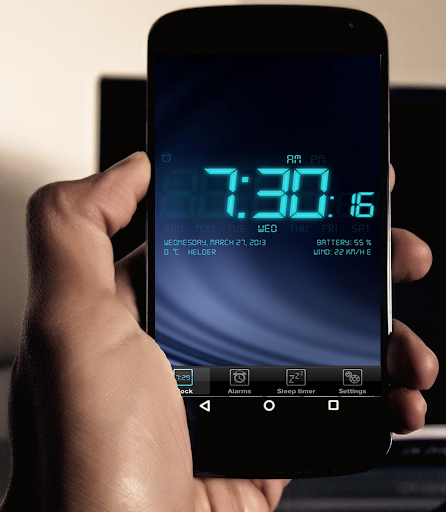 Phone Alarm clock snooze