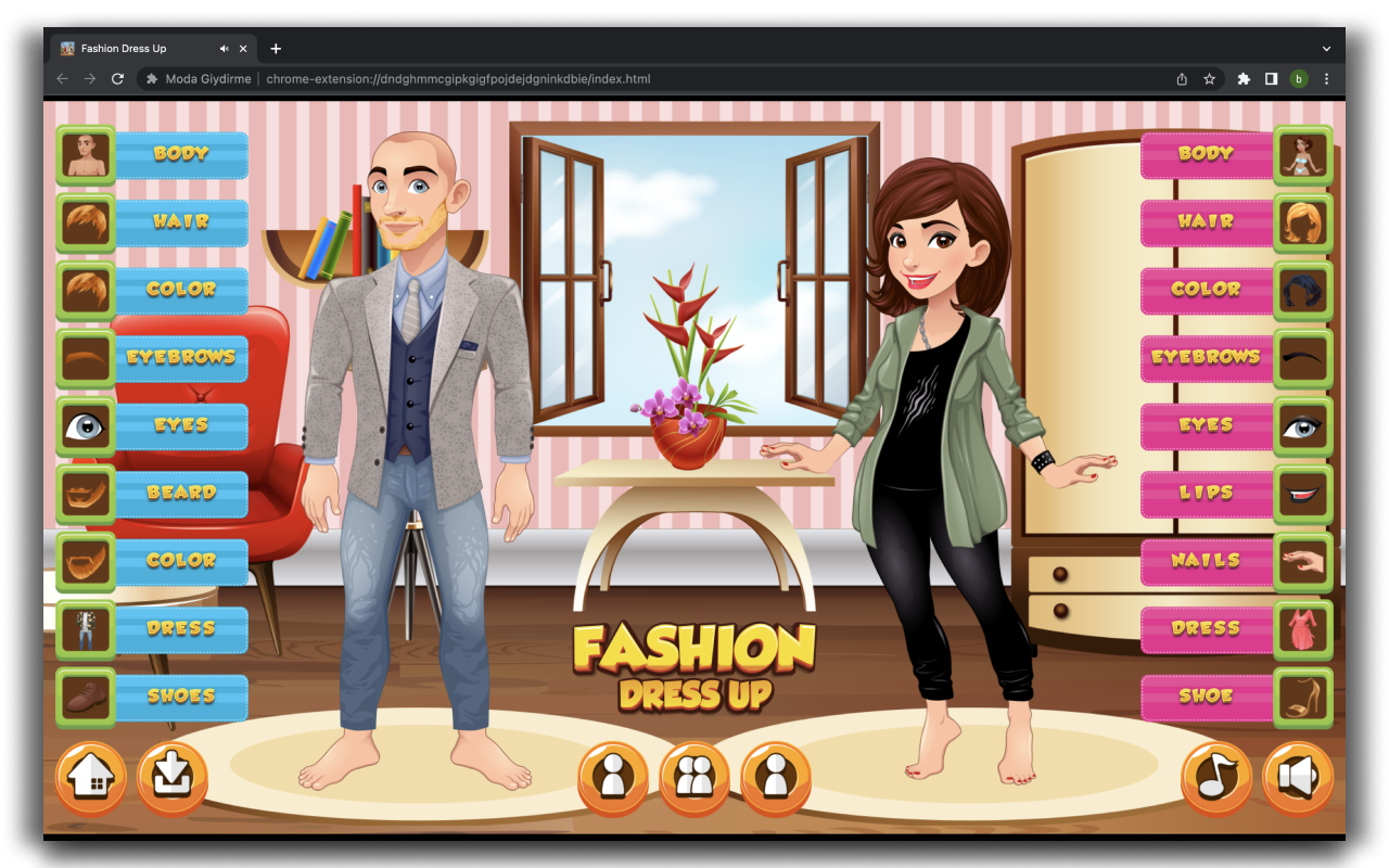 Fashion Dress Up - HTML5 Game Preview image 3