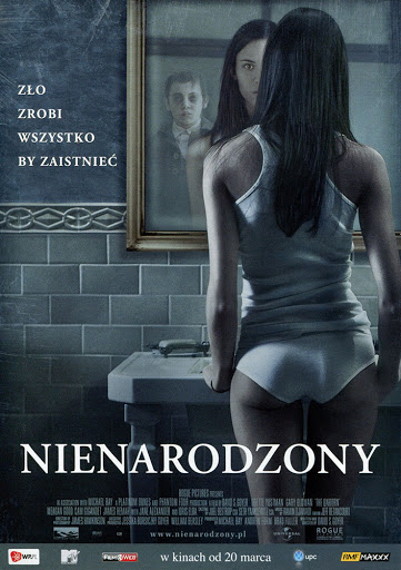 Przód ulotki filmu 'Nienarodzony'