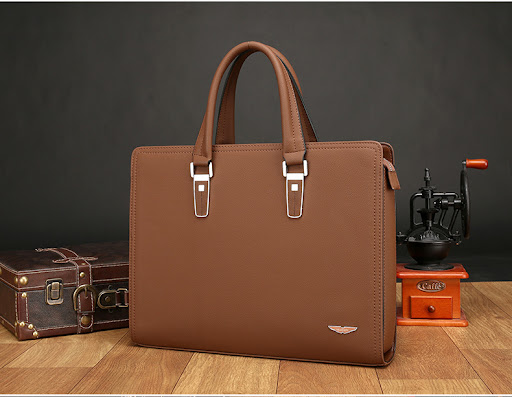 Title 1, Mens Handbag Business Briefcase Shoulder Messe...