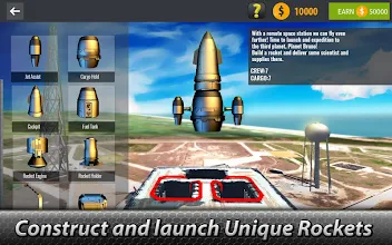 Space Launcher Simulator Build A Spaceship Apps On Google Play