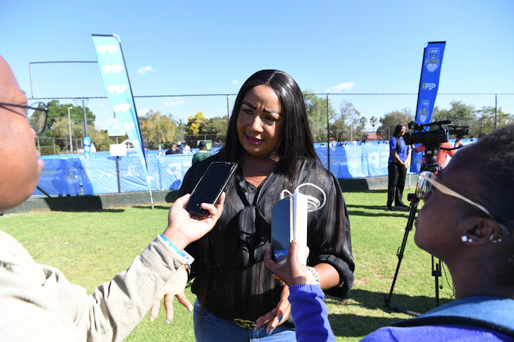 Netball SA president Cecilia Molokwane.