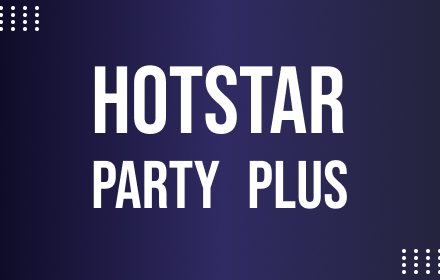 Hotstar Party plus small promo image