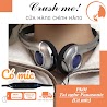 Crush Me! Pk01 Tai Nghe Panasonic Có Mic Retro Âm Thanh Hifi Cân Bằng 3 Dải Âm, Phong Cách Y2K Cổ Điển Headphones Hiphop