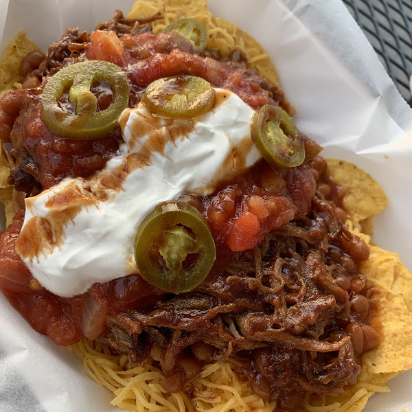 BBQ Pulled Pork Nachos