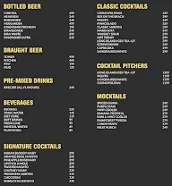 Sherlock's Pub menu 1