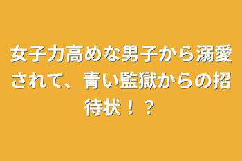 女子力高めな男子から溺愛されて、青い監獄からの招待状！？