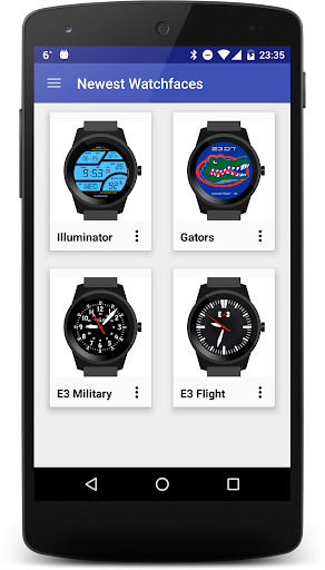 Watchface Builder Android Wear