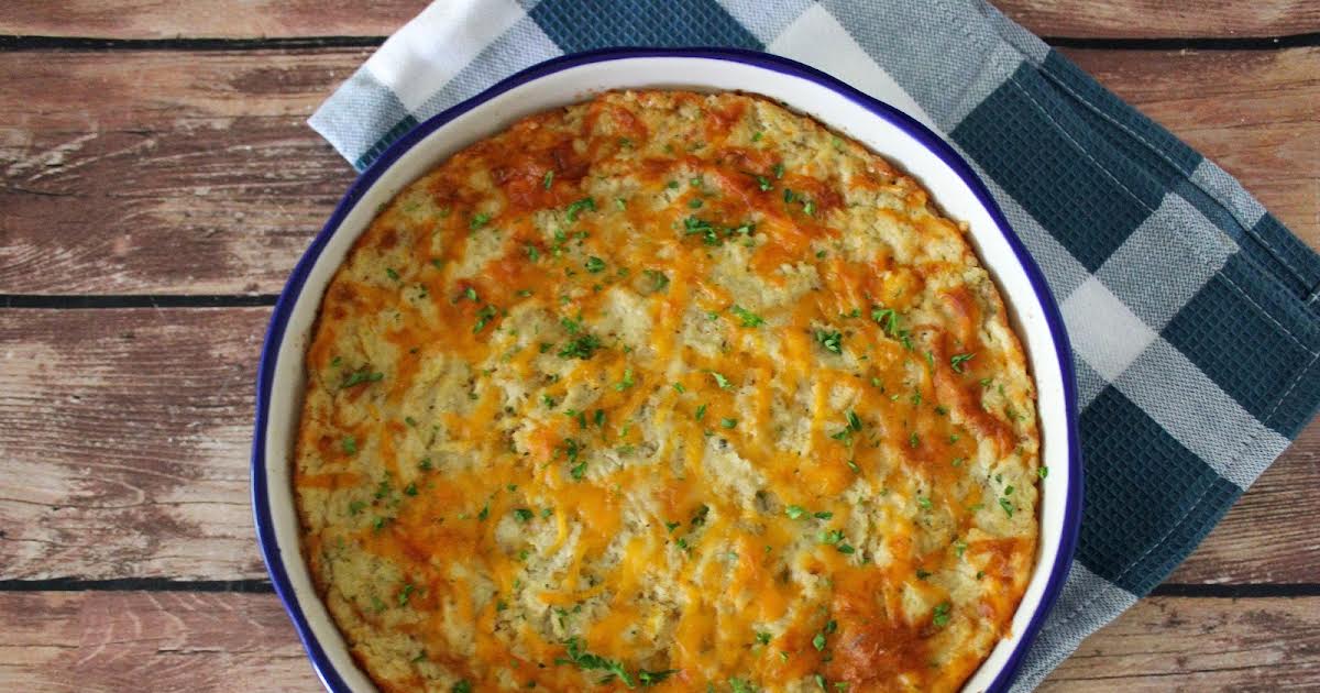 Cheesy Mashed Potato Bake | Just A Pinch Recipes