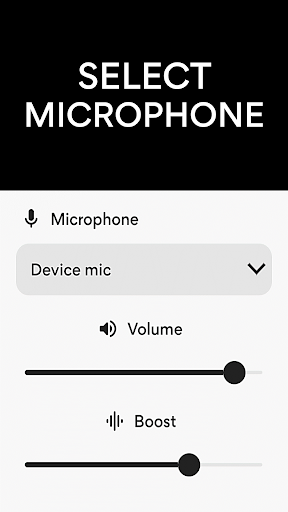 Screenshot Microphone Amplifier