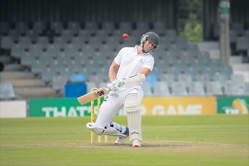 EVASIVE ACTION: Martin Walters of Border being welcomed to the crease with a bouncer during the first day of play of the three-day game against Northern Cape at Buffalo Park in East London yesterday Picture: MARK ANDREWS